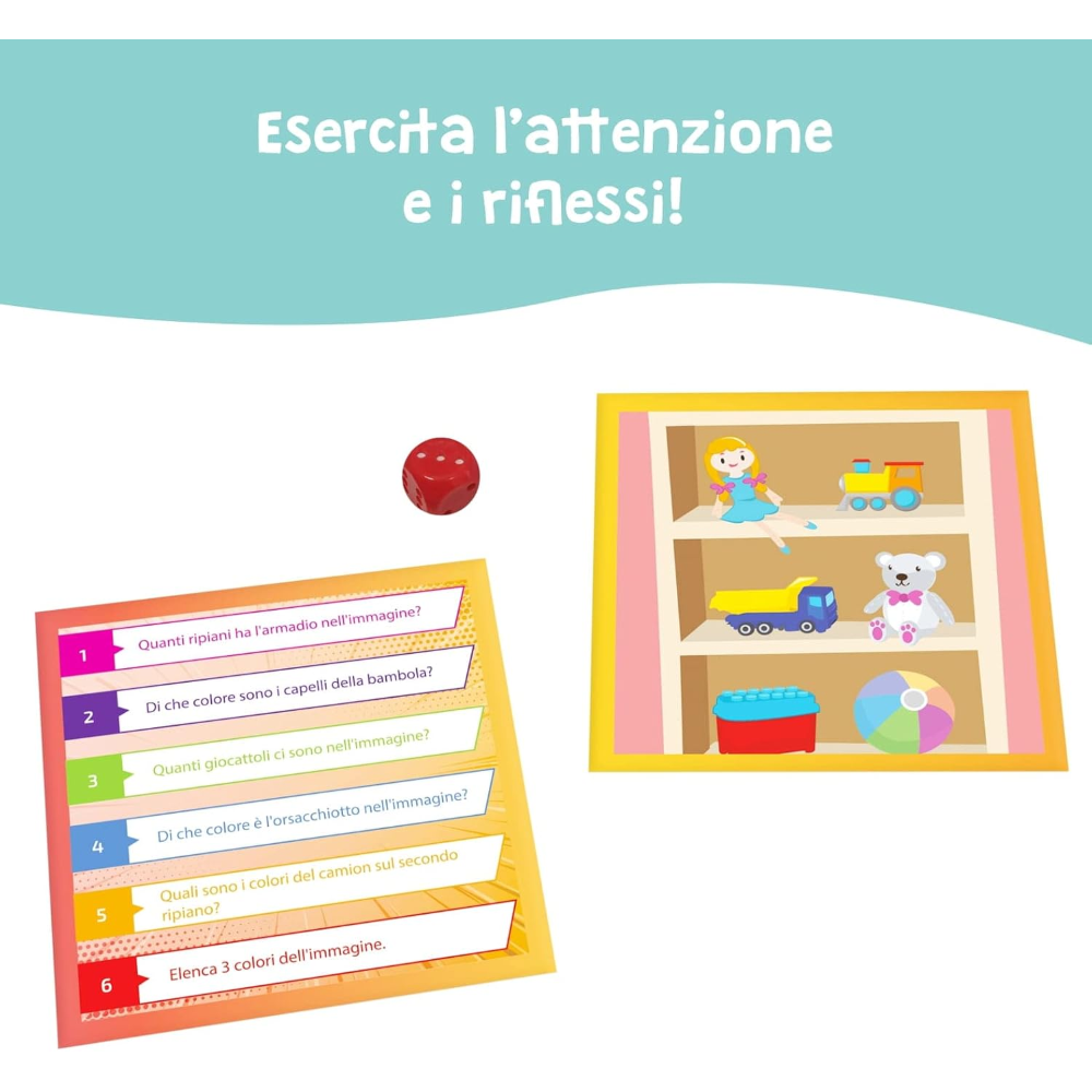 ASMODEE - Bambini contro Genitori: 10 Secondi Kids 