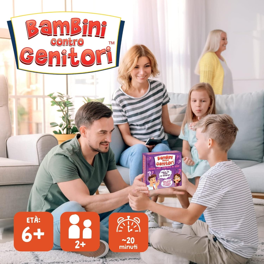 ASMODEE - Bambini contro Genitori: Cosa non sapevate di voi?