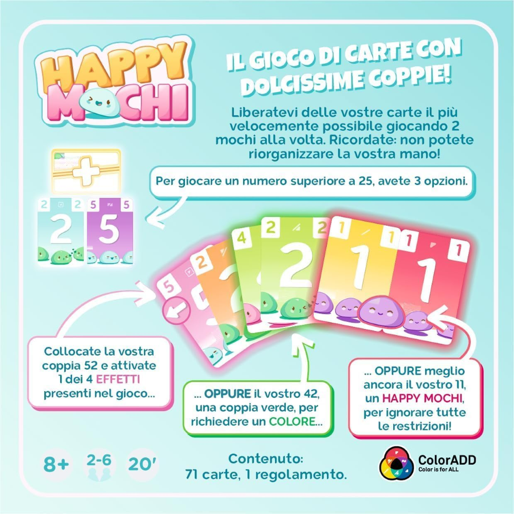 ASMODEE - HAPPY MOCHI 