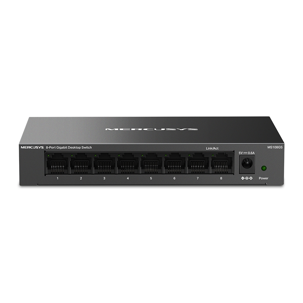 MERCUSYS  MS108GS  Switch Desktop Gigabit 8 Porte