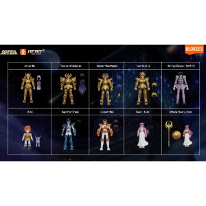 Blokees - Saint Seiya Blind Box - GALAXY VERSION 03 - 75033 Gold Zodiac Blind Box 9  8CM 