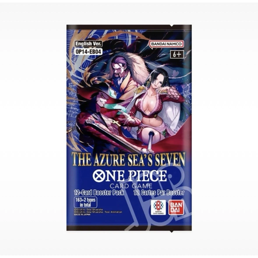 BANDAI Box One Piece Card Game OP-14 /EB-04 THE AZURE SEA'S SEVEN 16/01/26 