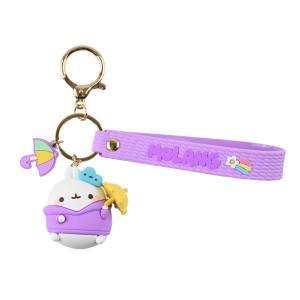 YuMe Keychain - Molang Keychain & Strap Weather Series - PDQ (9 Units) 16210 5CM