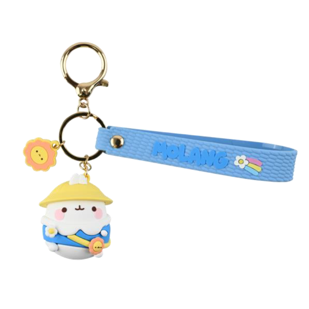 YuMe Keychain - Molang Keychain & Strap Weather Series - PDQ (9 Units) 16210 5CM