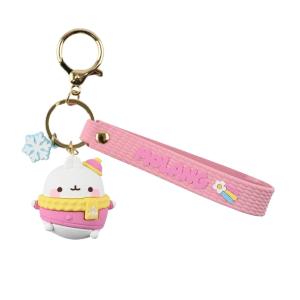 YuMe Keychain - Molang Keychain & Strap Weather Series - PDQ (9 Units) 16210 5CM