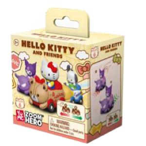YuMe Blind Box - Zoom Hero - Hello Kitty and Friends Series 1 - PDQ (12 Units) 5CM 16688 