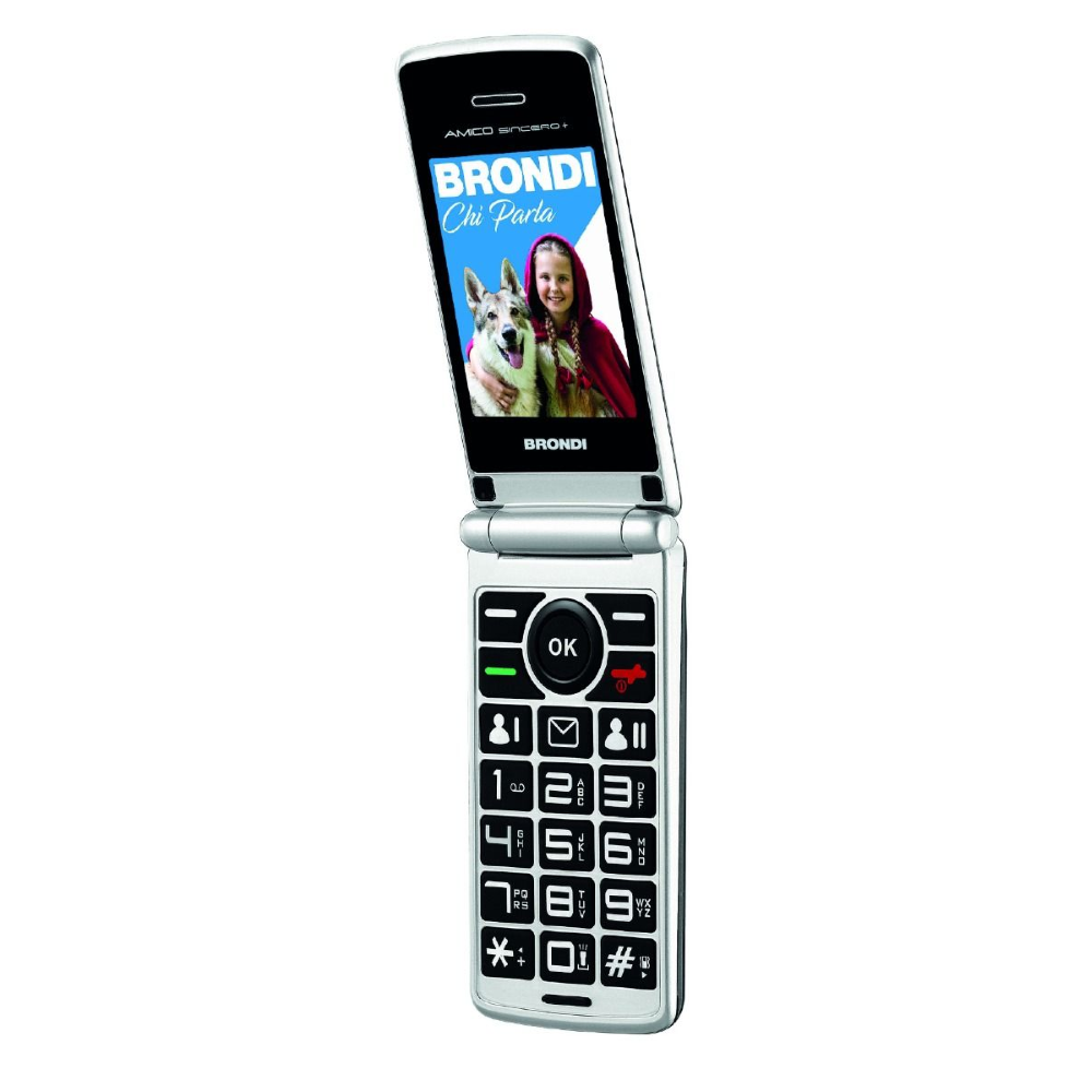 BRONDI CELLULARE AMICO SINCERO + GRIGIO