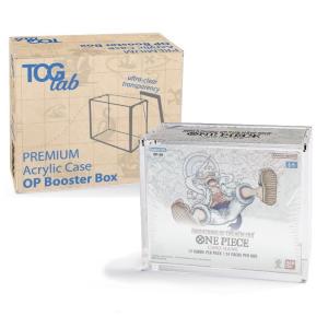 TCG LAB Premium Case Protettivo per OP Booster Box Magnetico in Plexiglass