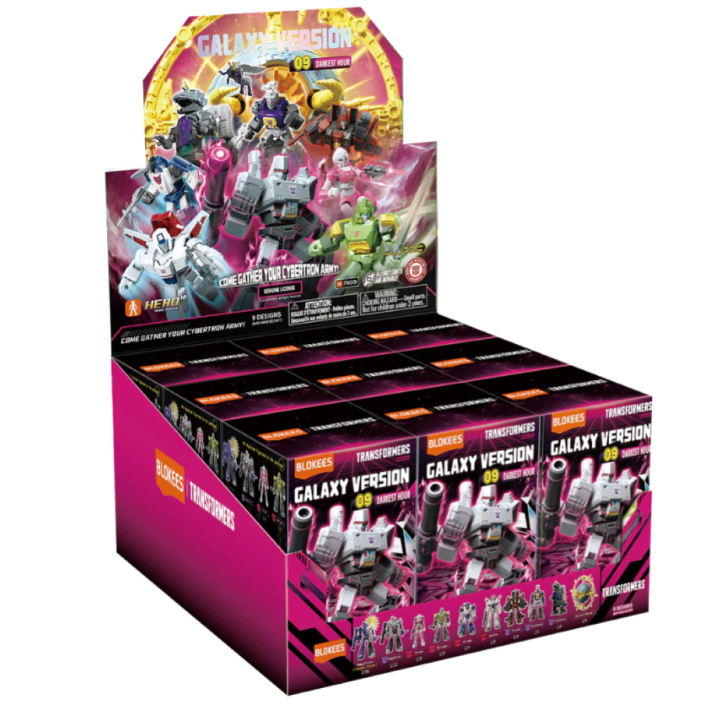 Blokees - Transformers Blind Box - Galaxy Version 09 - 71109 Darkest Hour 