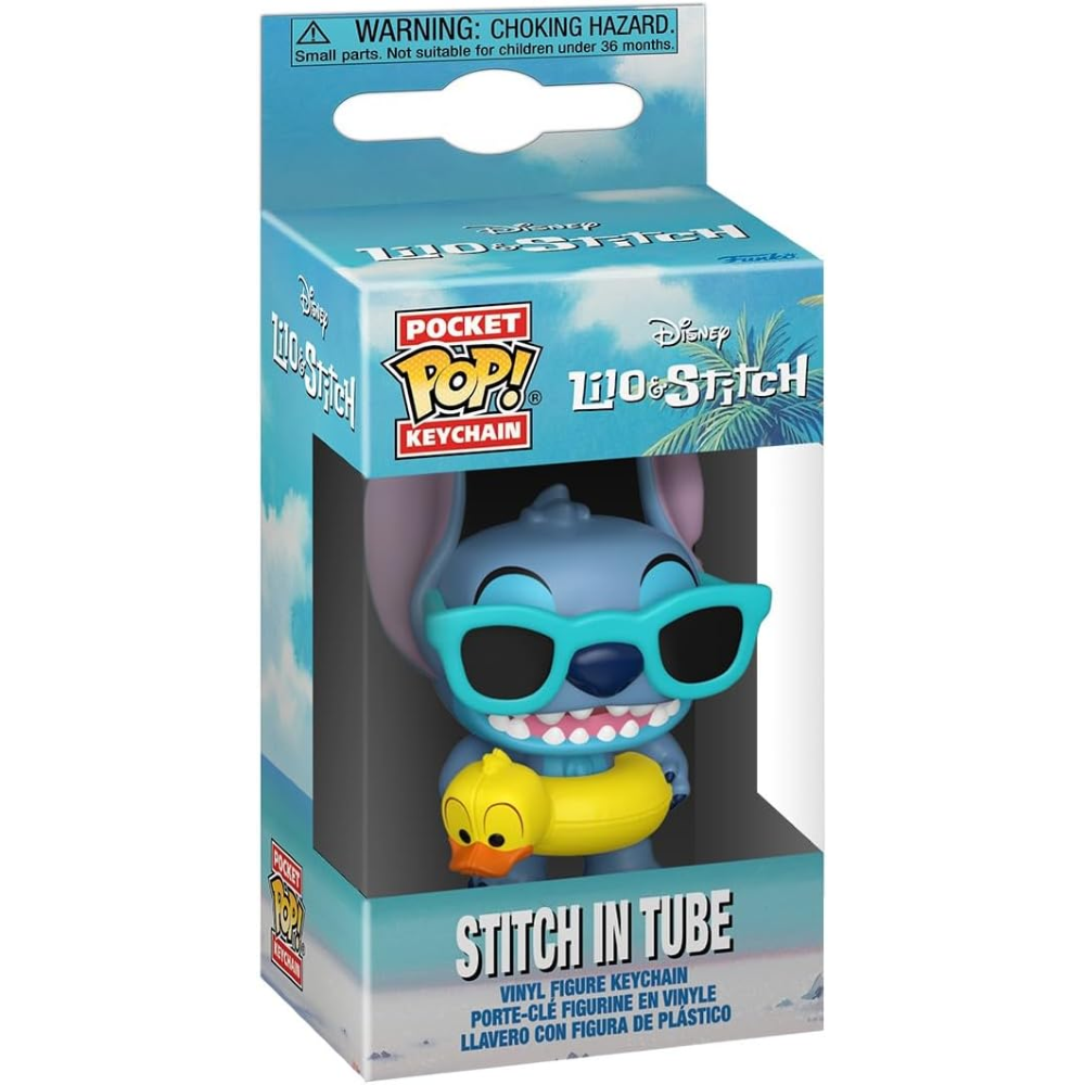 FUNKO POP KEYCHAIN - STITCH STITCH IN TUBE 4CM