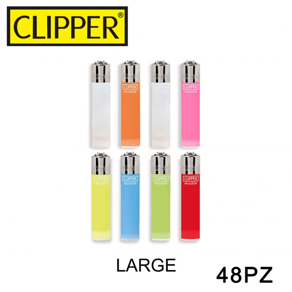 CLIPPER ACCENDINO LARGE TRASLUCIDO BW 1PZ=(48PZ)