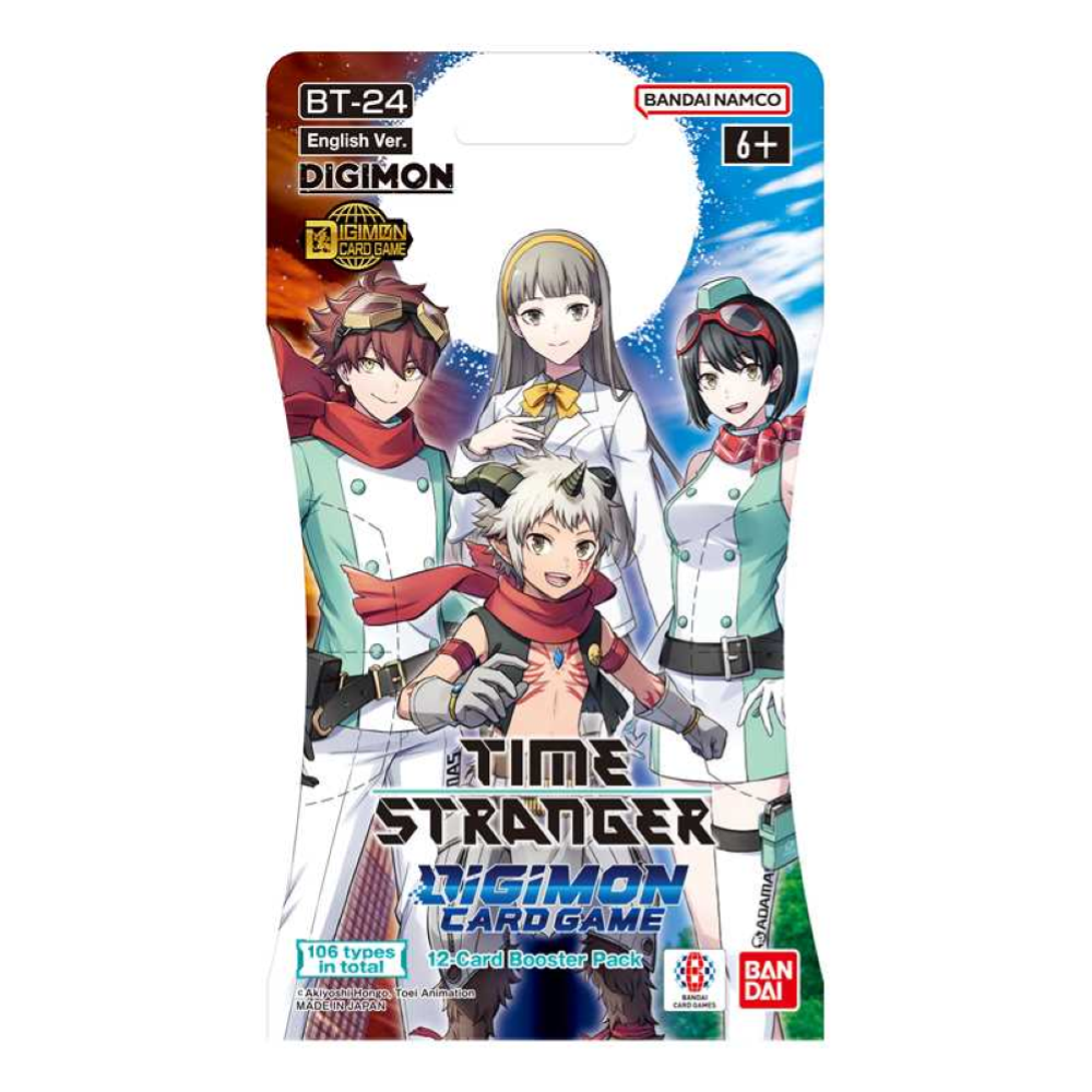 PAPER SLEEVE Digimon Card Game - Time Stranger (BT-24) 