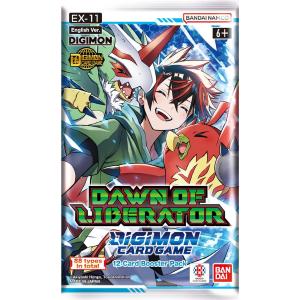 BANDAI Box Digimon Card Game - EX-11 Extra Booster Dawn of Liberator 13/02/2026
