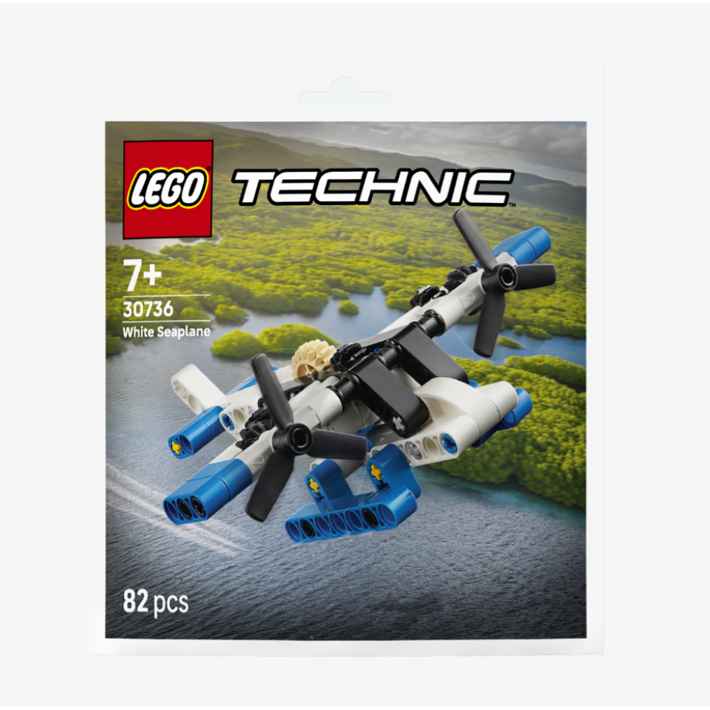 LEGO POLYBAG TECHNIC - Idrovolante bianco 30736