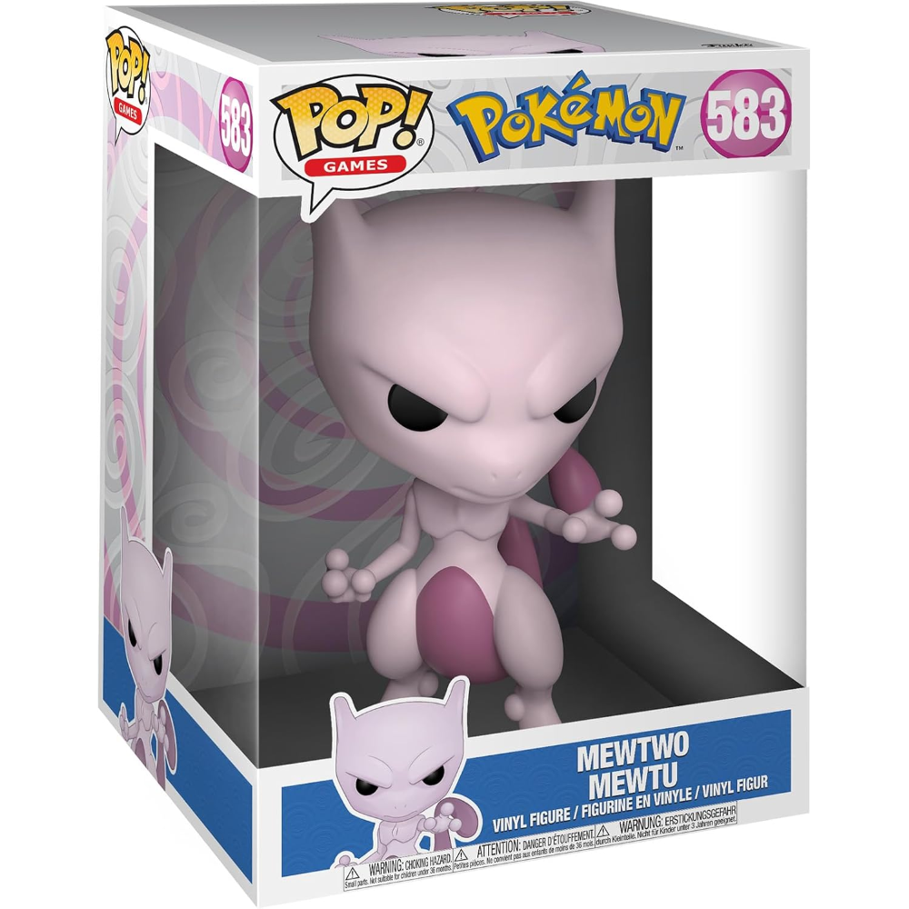 FUNKO POP JUMBO POKEMON - VINYL FIGURE 583 MEWTWO 25CM