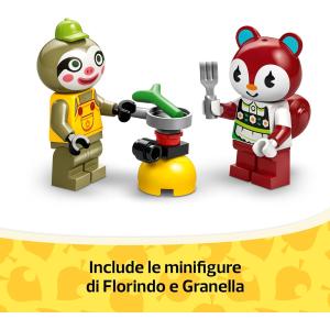LEGO ANIMAL CROSSING - La roulotte e il negozio di giardinaggio di Florindo 77054 
