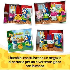 LEGO ANIMAL CROSSING - La sartoria delle Sorelle Ago e Filo 77055 