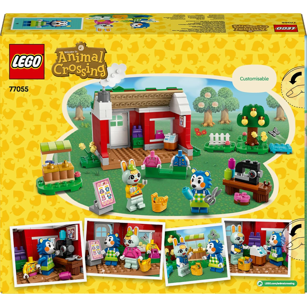 LEGO ANIMAL CROSSING - La sartoria delle Sorelle Ago e Filo 77055 