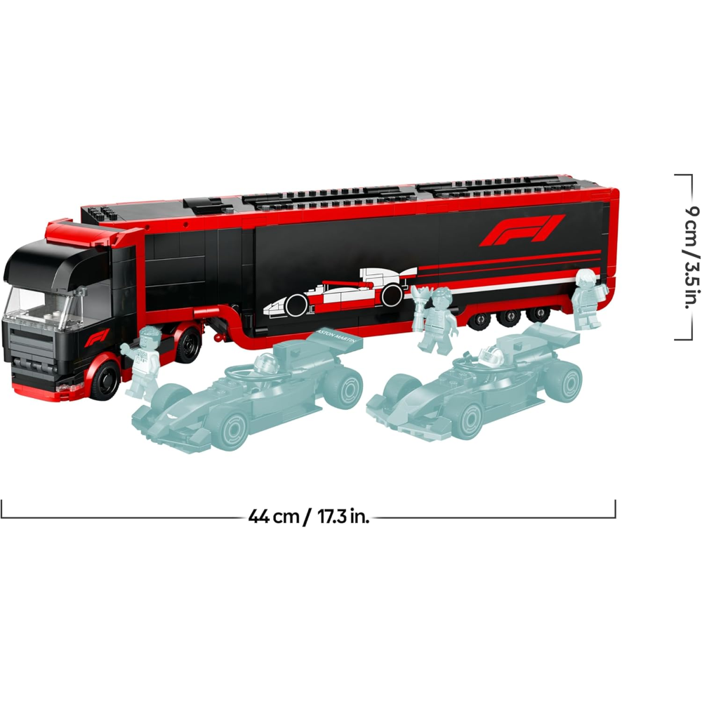 LEGO CITY - Autotrasportatore F1 con Monoposto RB20 e AMR24 F1 60445 