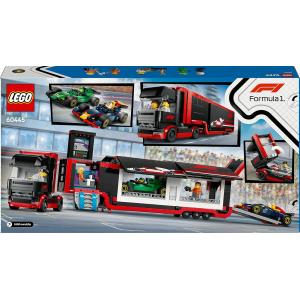 LEGO CITY - Autotrasportatore F1 con Monoposto RB20 e AMR24 F1 60445 