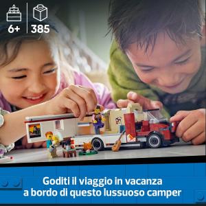 LEGO CITY - Camper van delle vacanze d’avventura 60454 