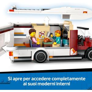 LEGO CITY - Camper van delle vacanze d’avventura 60454 