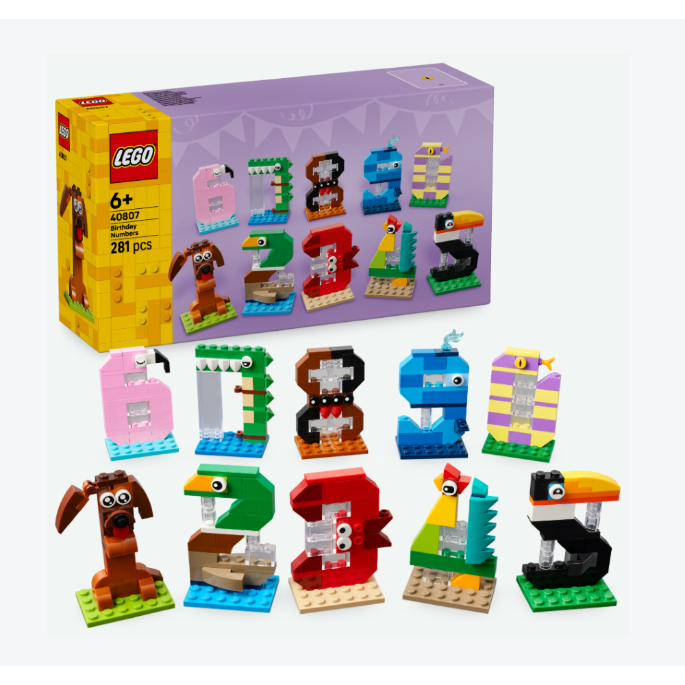 LEGO SEASONS AND OCCASIONS - Numeri del compleanno 40807