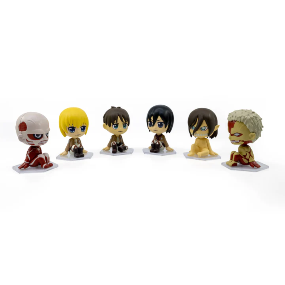 YuMe Blind Box - Bobble Hero - Attack On Titan - PDQ (12 Units) 11557