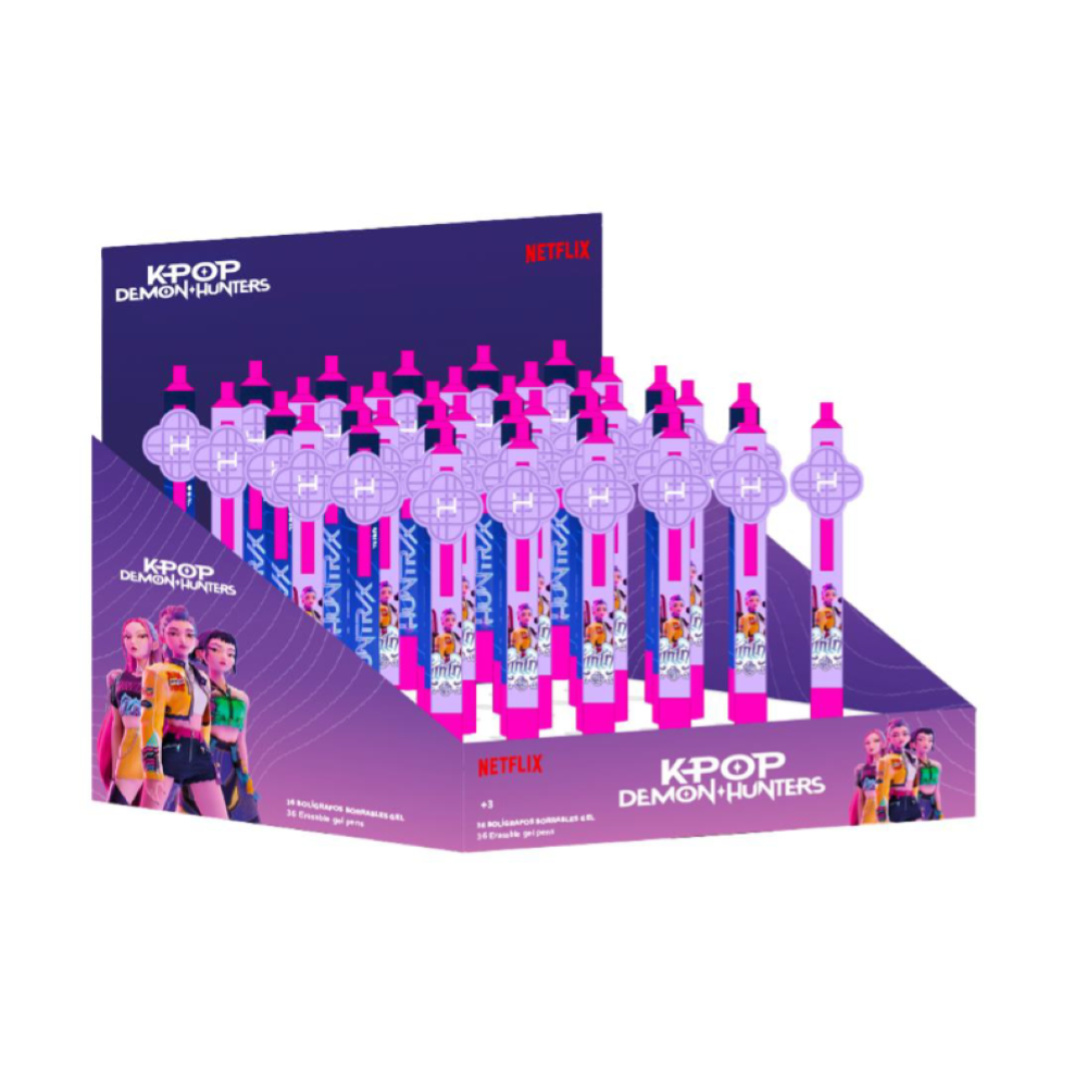 PREORDINE KPOP DEMON HUNTERS - DISPLAY PENNE GEL CANCELLABILI  31/06/2026 