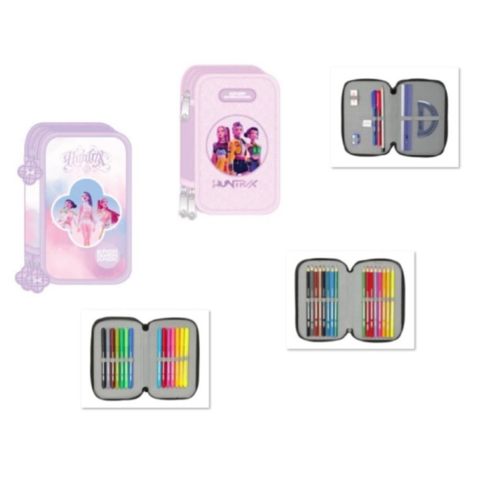 PREORDINE KPOP DEMON HUNTERS - ASTUCCIO A TRE LIVELLI TIRAZIP  31/06/2026