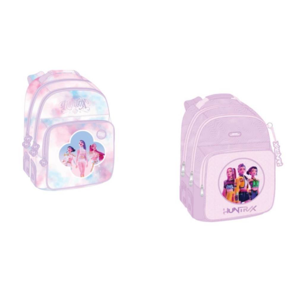 PREORDINE KPOP DEMON HUNTERS - ZAINO SCUOLA DOPPIA TASCA FRONTALE 31/06/2026