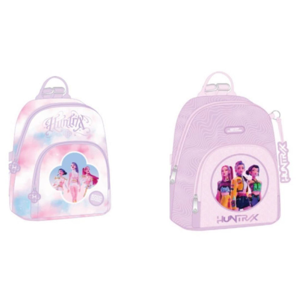 PREORDINE KPOP DEMON HUNTERS - ZAINO TEMPO LIBERO IN TELA CON TASCA FRONTALE VERS.1 31/06/2026