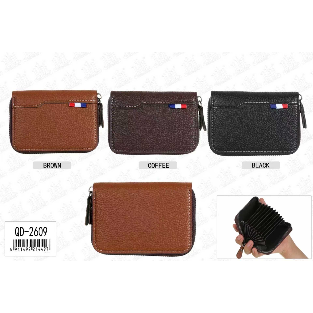 111 - PORTAFOGLIO COLORE ASSORTITO QD-2609 