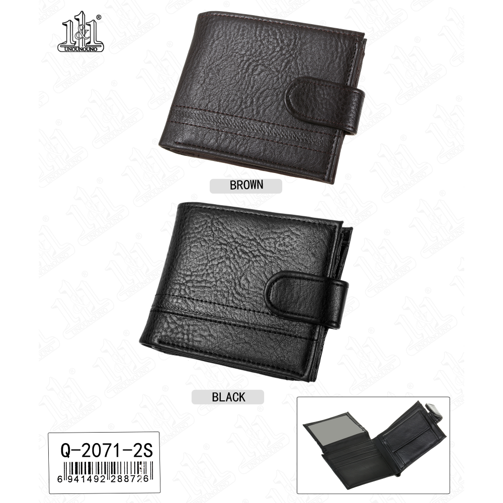 111 - PORTAFOGLIO COLORE ASSORTITO Q-2071-2S 