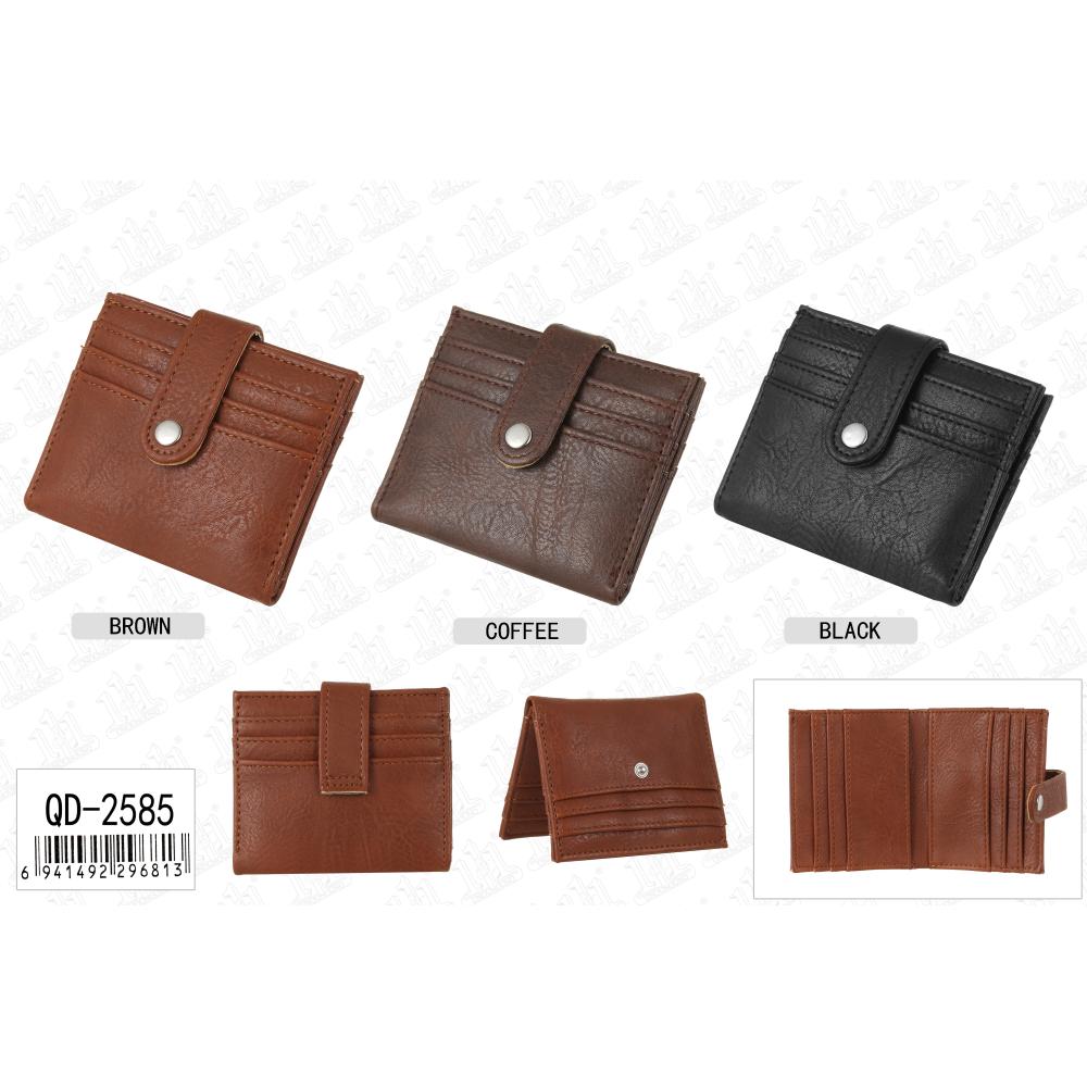 111 - PORTAFOGLIO COLORE ASSORTITO QD-2585 