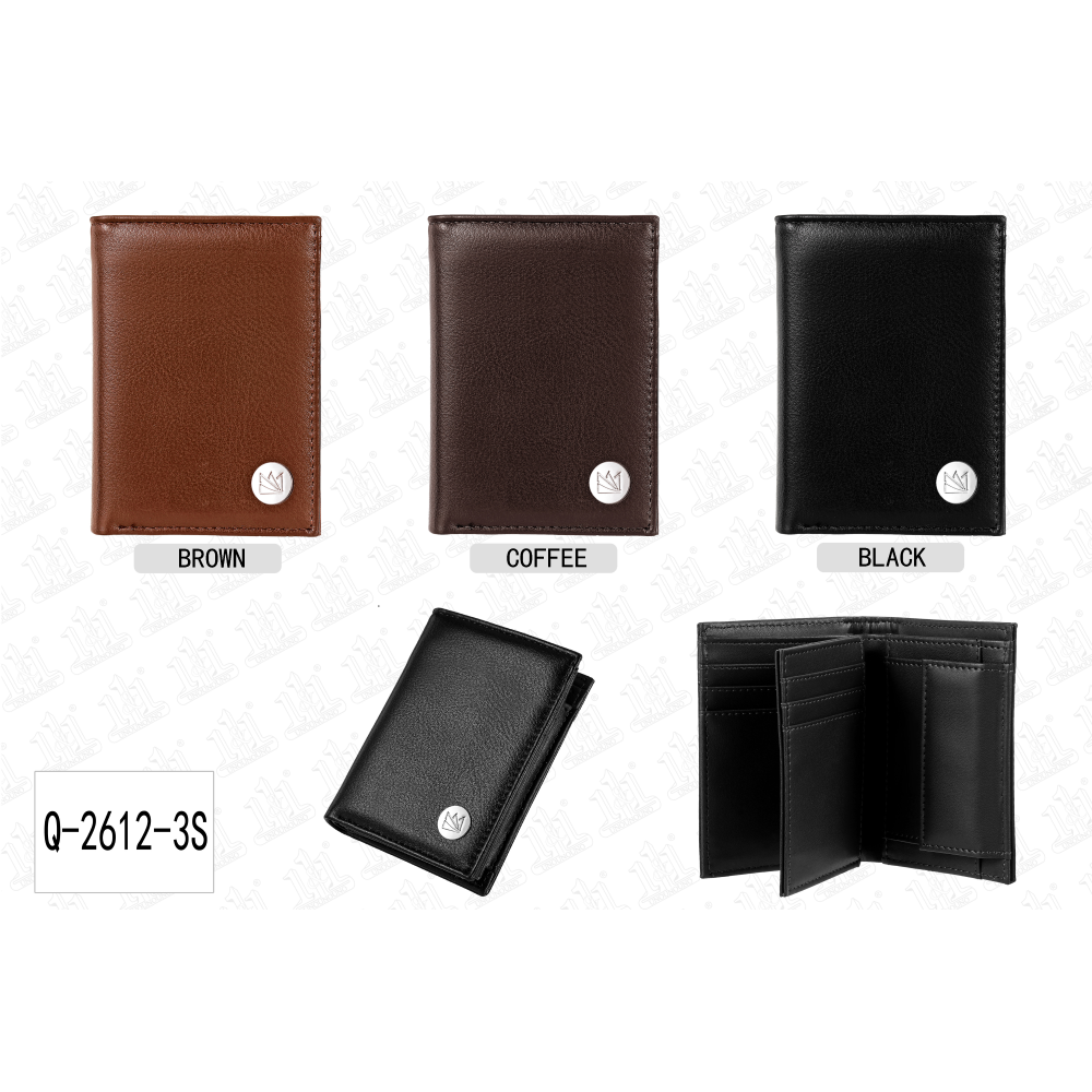 111 - PORTAFOGLIO COLORE ASSORTITO Q-2612-3S 