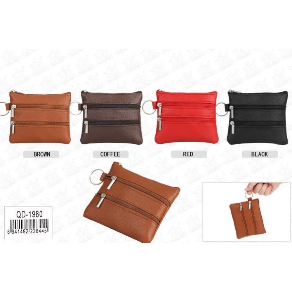 111 - PORTAFOGLIO COLORE ASSORTITO QD-1980 