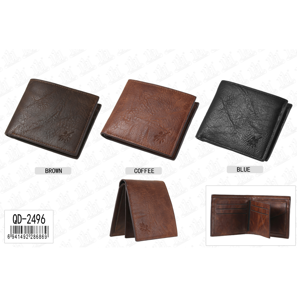 111 - PORTAFOGLIO COLORE ASSORTITO QD-2496 