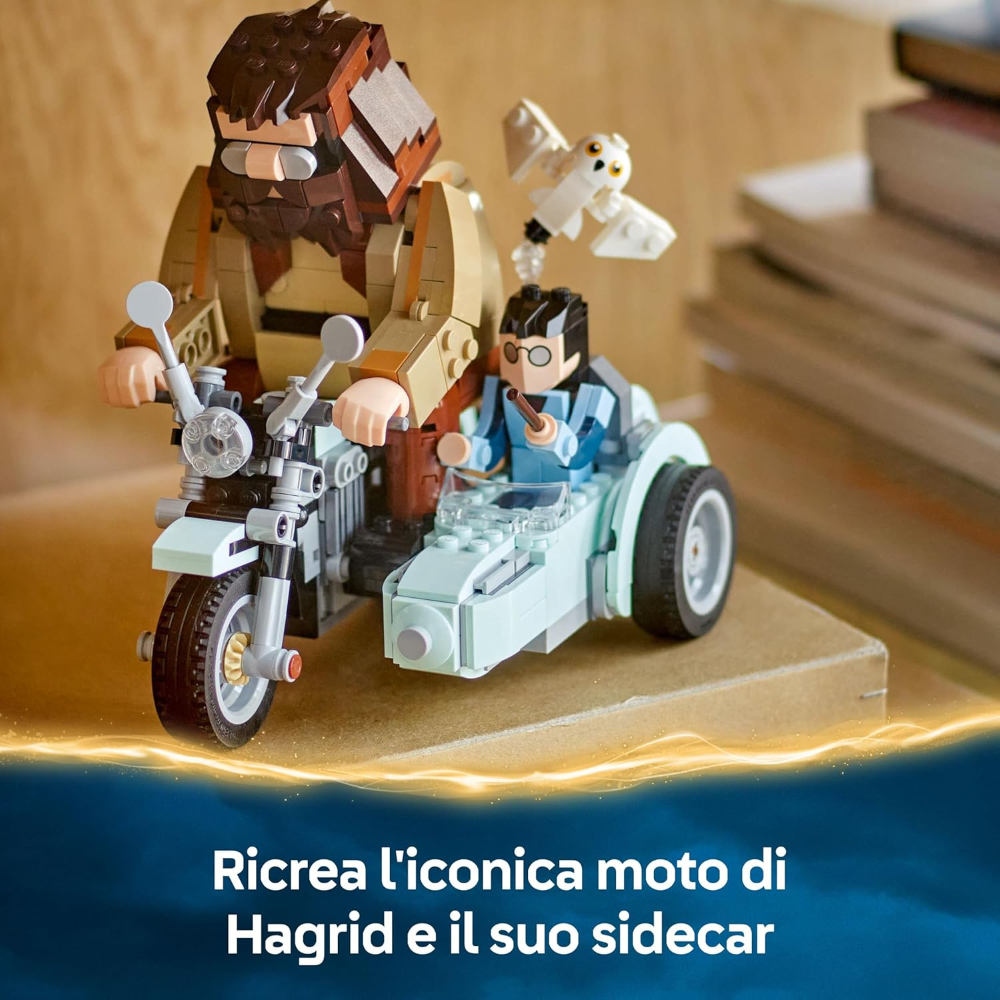 LEGO HARRY POTTER -  Giro sul sidecar di Hagrid™ e Harry 76443 