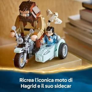 LEGO HARRY POTTER -  Giro sul sidecar di Hagrid™ e Harry 76443 