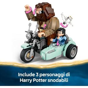 LEGO HARRY POTTER -  Giro sul sidecar di Hagrid™ e Harry 76443 
