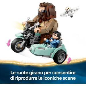 LEGO HARRY POTTER -  Giro sul sidecar di Hagrid™ e Harry 76443 