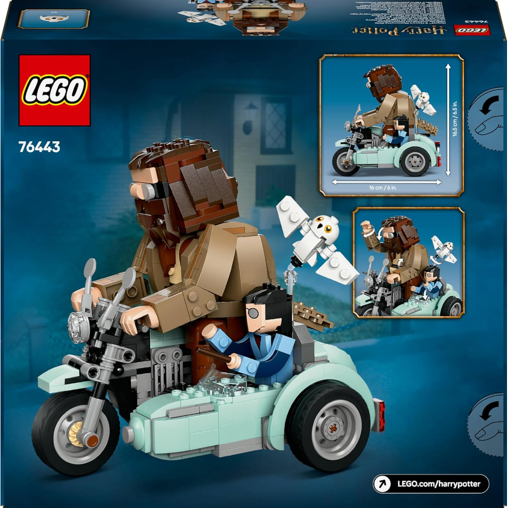 LEGO HARRY POTTER -  Giro sul sidecar di Hagrid™ e Harry 76443 