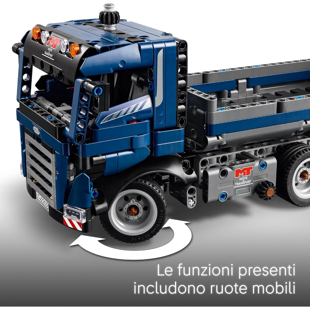 LEGO TECHNIC - Autocarro con cassone ribaltabile 42203 