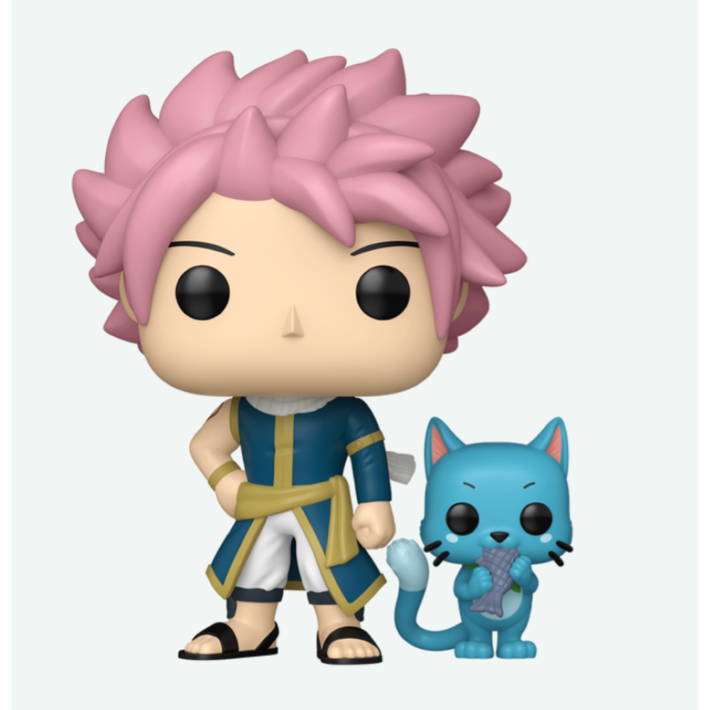 FUNKO POP FAIRY TAIL S5 - VINYL FIGURE  2285 NATSU WITH HAPPY 9CM 