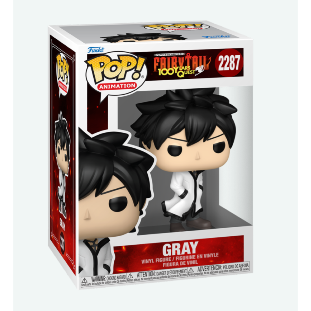 FUNKO POP FAIRY TAIL S5 - VINYL FIGURE 2287 GRAY 9CM COC