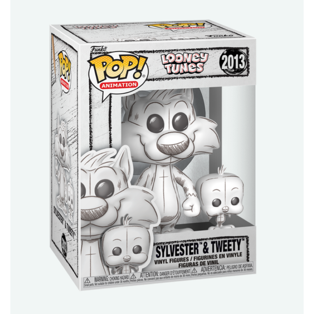 FUNKO POP LOONEY TUNES - VINYL FIGURE 2013 SYLVESTER & TWEETY (SKETCHED) 9CM 31/05/2026