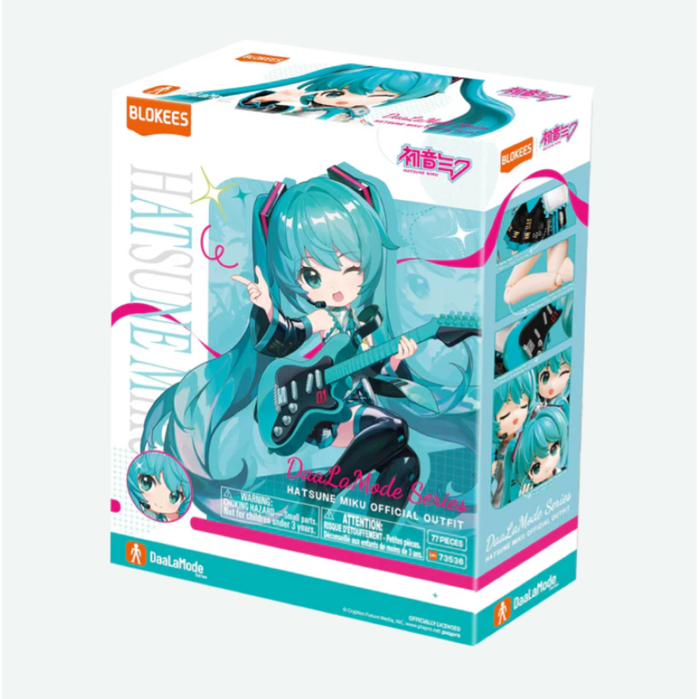 Blokees - Miku - DaaLaMode - 73536 Outfit ufficiale di Hatsune Miku 