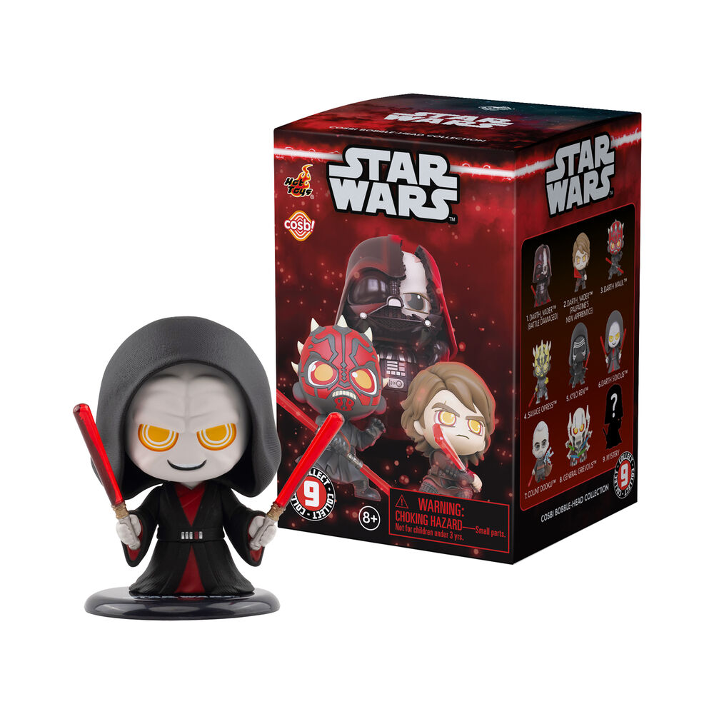 YuMe Blind Box - Cosbi - Star Wars Figurines Dark Side Series - PDQ (8 Units) 15437 *MARZO 2026