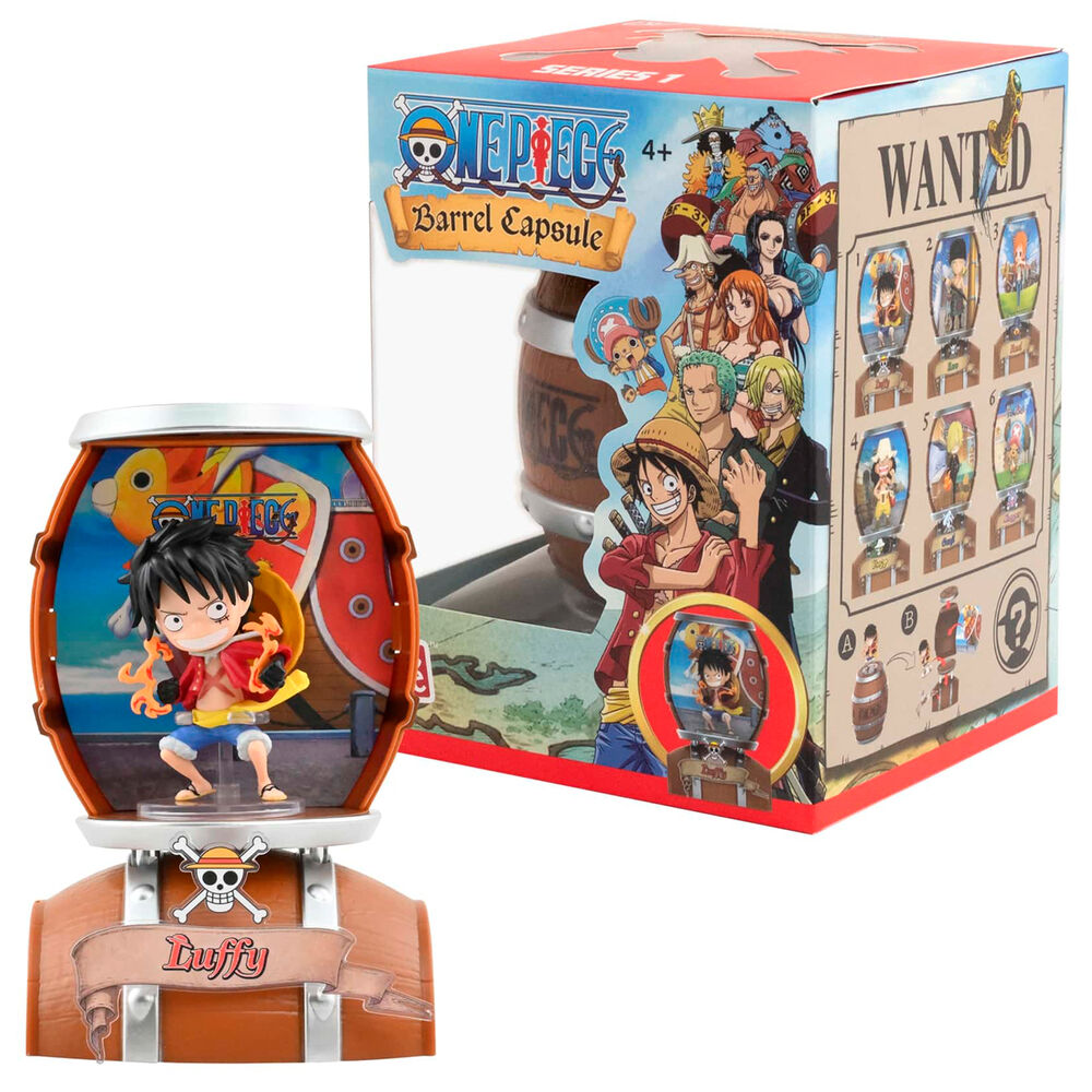 YuMe Blind Box - One Piece Barrel Capsule - ASSORTED CTN (6 Units) 15329
